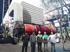 <b>印度電鍍污泥烘干機設備制作完成</b>