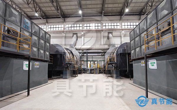 大型污泥干化機運行現場 大型污泥干化機運行現場